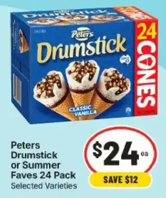 IGA Peters Drumstick offer
