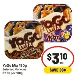 IGA YoGo Mix offer