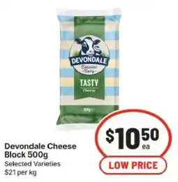 IGA Devondale Cheese Block offer