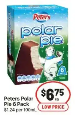 IGA Peters Polar Pie 6 Pack offer