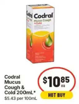 IGA Codral Mucus Cough & Cold offer