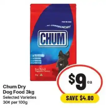 IGA Chum Dry Dog Food offer