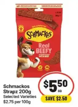 IGA Schmackos Strapz offer