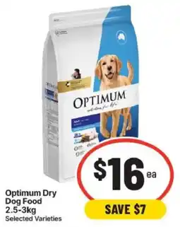 IGA Optimum Dry Dog Food offer