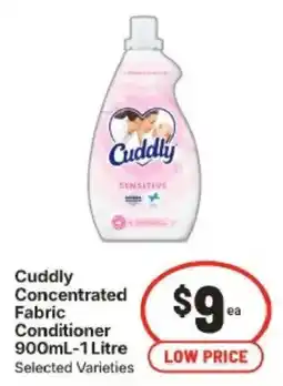 IGA Cuddly Concentrated Fabric Conditioner offer