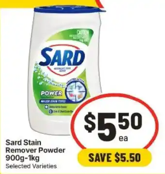 IGA Sard Stain Remover Powder offer