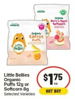 IGA Little Bellies Organic Puffs offer