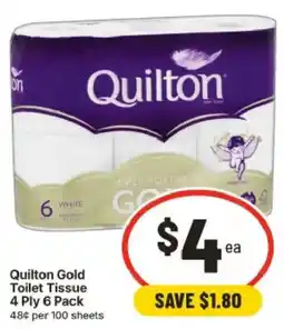 IGA Quilton Gold Toilet Tissue offer