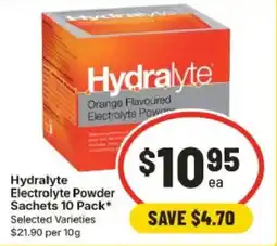 IGA Hydralyte Electrolyte Powder offer