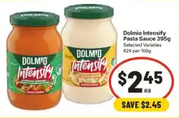 IGA Dolmio Intensify Pasta Sauce offer