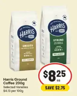 IGA Harris Ground Coffee offer