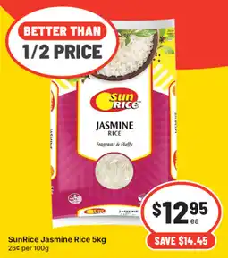 IGA SunRice Jasmine Rice offer