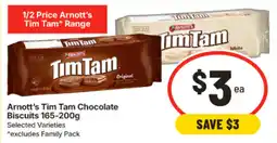 IGA Arnott's Tim Tam Chocolate Biscuits offer