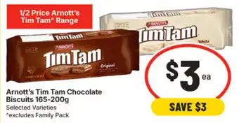 Arnott's Tim Tam Chocolate Biscuits