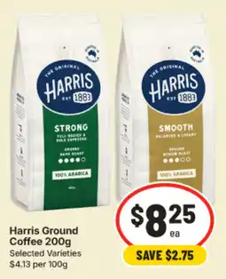 IGA Harris Ground Coffee offer