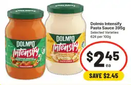 IGA Dolmio Intensify Pasta Sauce offer