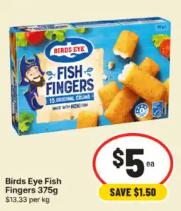 IGA Birds Eye Fish Fingers offer