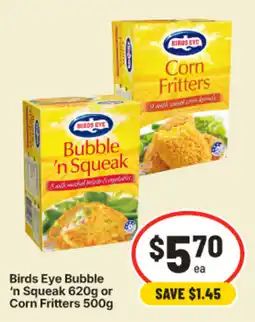IGA Birds Eye Bubble 'n Squeak offer