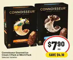 IGA Connoisseur Gourmet Ice Cream offer