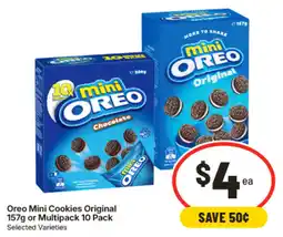 IGA Oreo Mini Cookies Original offer