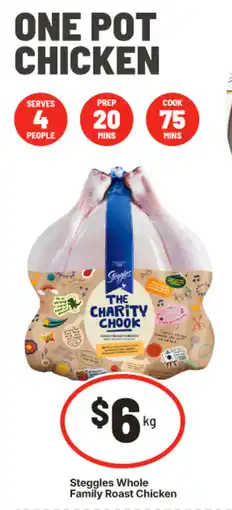 IGA Steggles Whole Family Roast Chicken offer