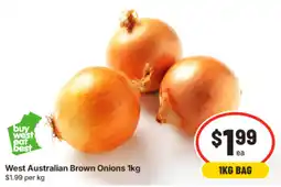 IGA West Australian Brown Onions offer