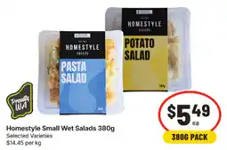 IGA Homestyle Small Wet Salads offer