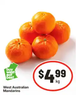 IGA West Australian Mandarins offer