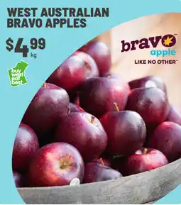 IGA West Australian Bravo Apples offer