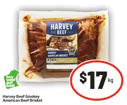 IGA Harvey Beef Smokey American Beef Brisket offer