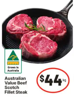 IGA Australian Value Beef Scotch Fillet Steak offer