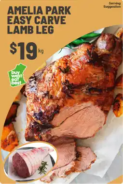 IGA Amelia Park Easy Carve Lamb Leg offer