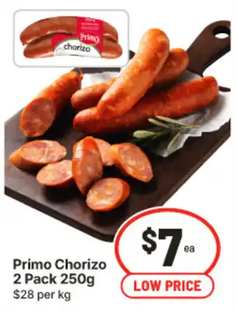 IGA Primo Chorizo offer