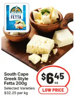 IGA South Cape Greek Style Fetta offer