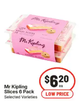 IGA Mr Kipling Slices 6 Pack Selected Varieties offer