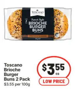 IGA Toscano Brioche Burger Buns offer