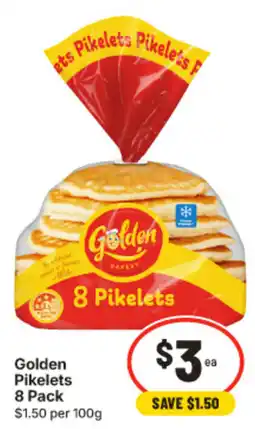 IGA Golden Pikelets offer