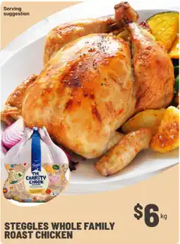 IGA Steggles Whole Family Roast Chicken offer
