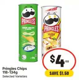 IGA Pringles Chips Selected Varieties offer