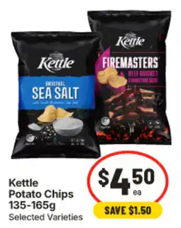 IGA Kettle Potato Chips offer