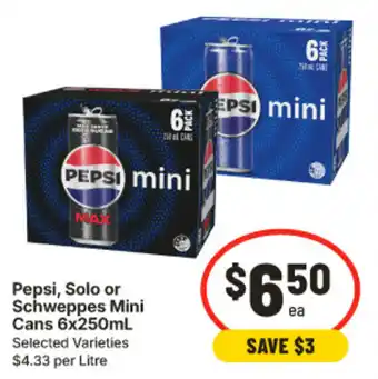 IGA Pepsi mini offer