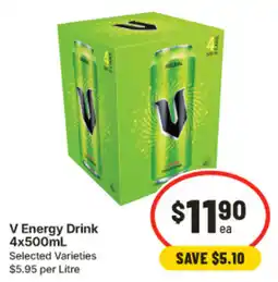IGA V Energy Drink offer
