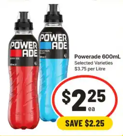 IGA Powerade offer