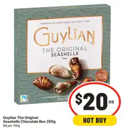 IGA Guylian The Original Seashells Chocolate Box offer