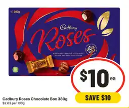 IGA Cadbury Roses Chocolate Box offer