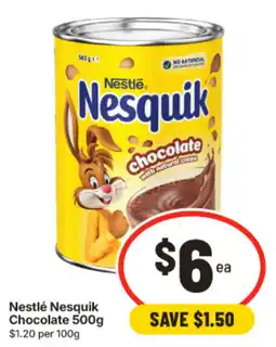 IGA Nestlé Nesquik Chocolate offer
