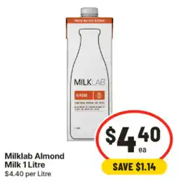 IGA Milklab Almond Milk offer