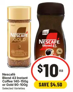 IGA Nescafe Blend 43 Instant Coffee offer