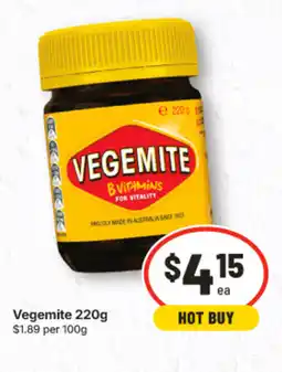 IGA Vegemite offer