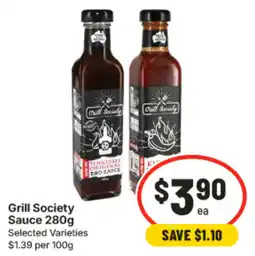 IGA Grill Society Sauce offer